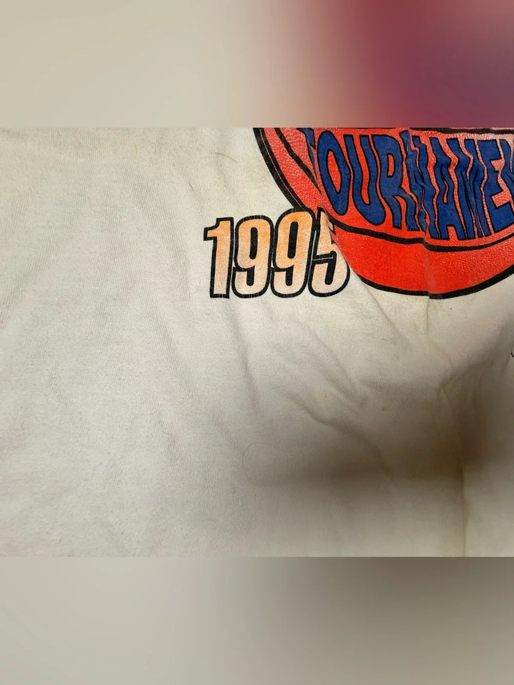 Vintage March Madness Hanes Beefy Single Stitch T-Shirt Men’s XL Atlantic 10 - Picture 4 of 8